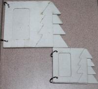 заготовка миниальбом Елка 15см